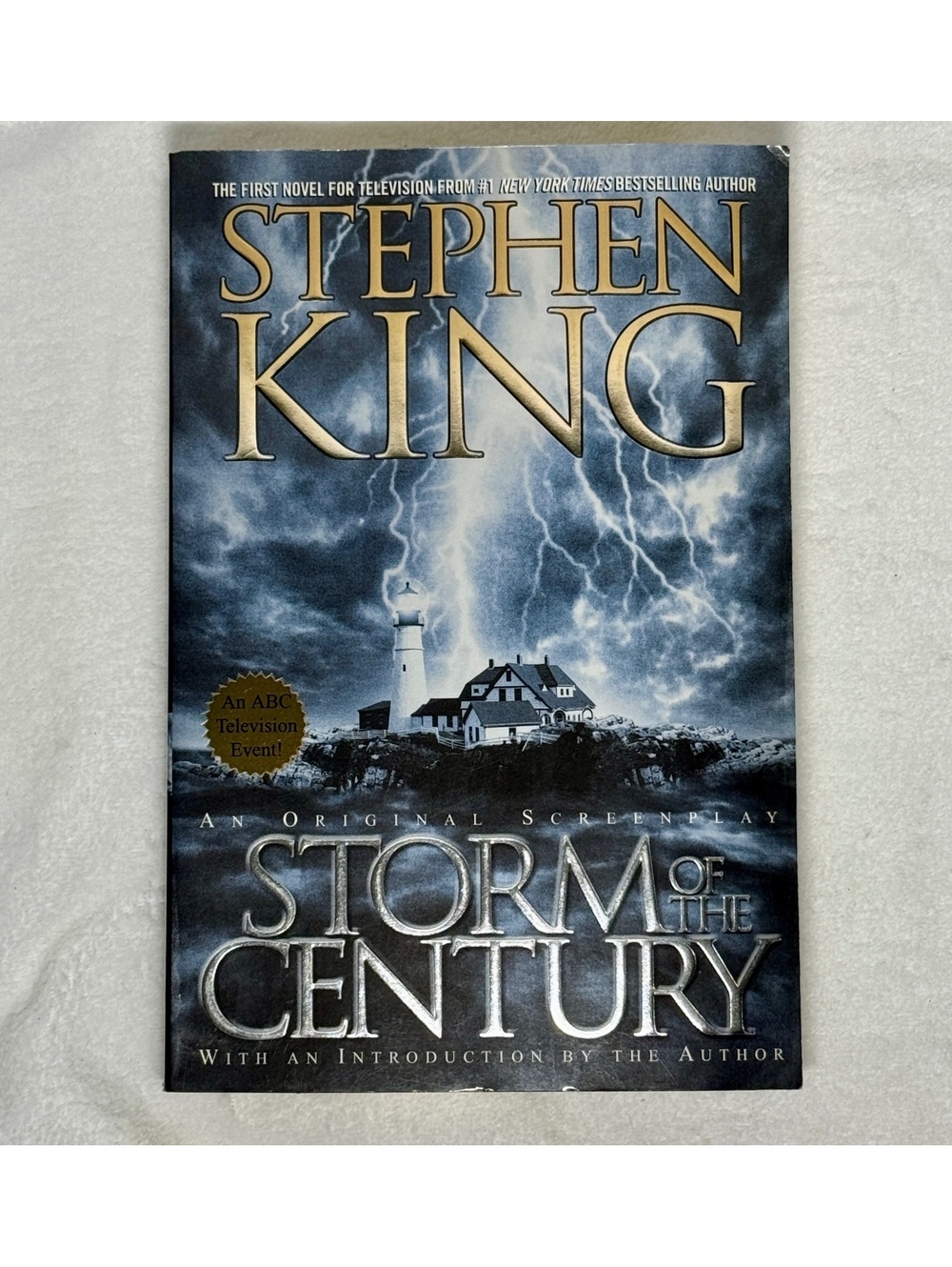 Stephen King Storm of the Century 1999 1st Trade Paperback Horror Screenplay